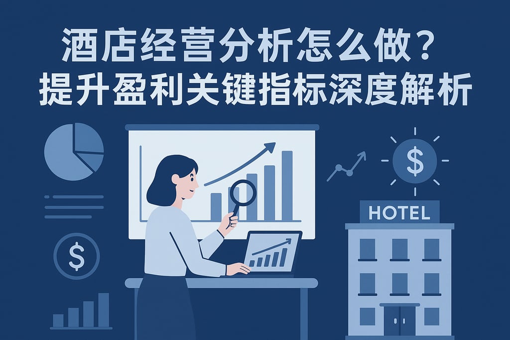 酒店经营分析怎么做？提升盈利关键指标深度解析
