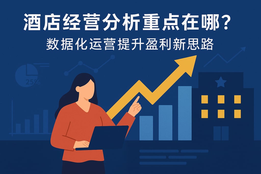 酒店经营分析重点在哪？数据化运营提升盈利新思路
