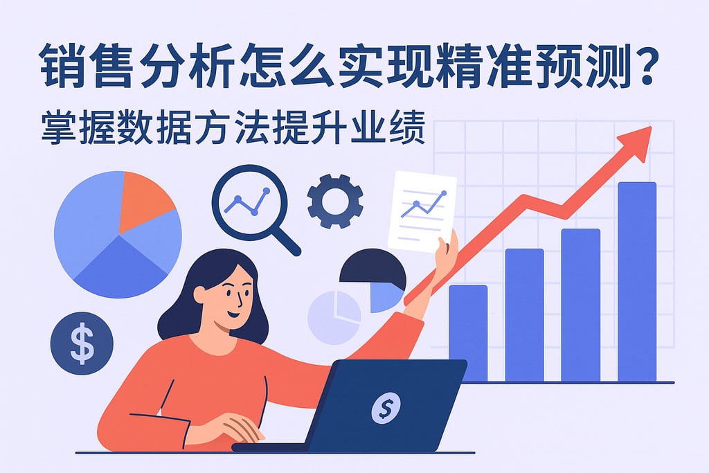 销售分析怎么实现精准预测？掌握数据方法提升业绩