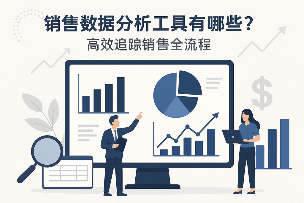 销售数据分析工具有哪些？高效追踪销售全流程