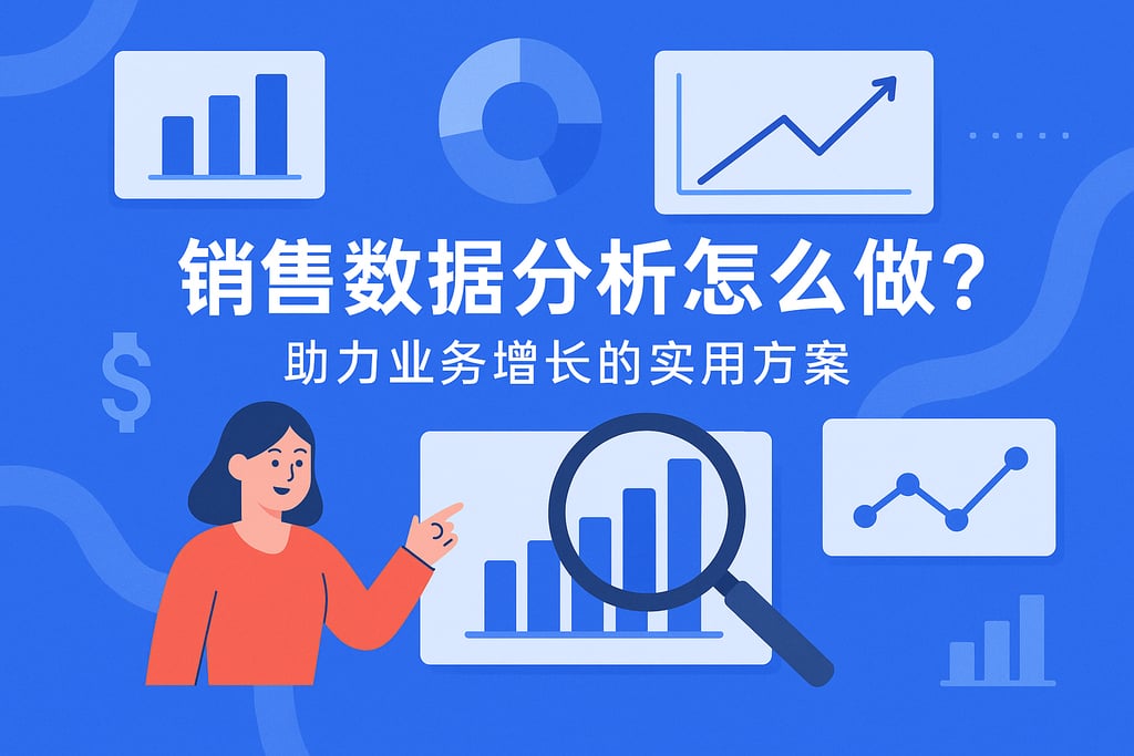 销售数据分析怎么做？助力业务增长的实用方案