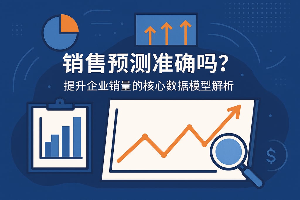 销售预测准确吗？提升企业销量的核心数据模型解析