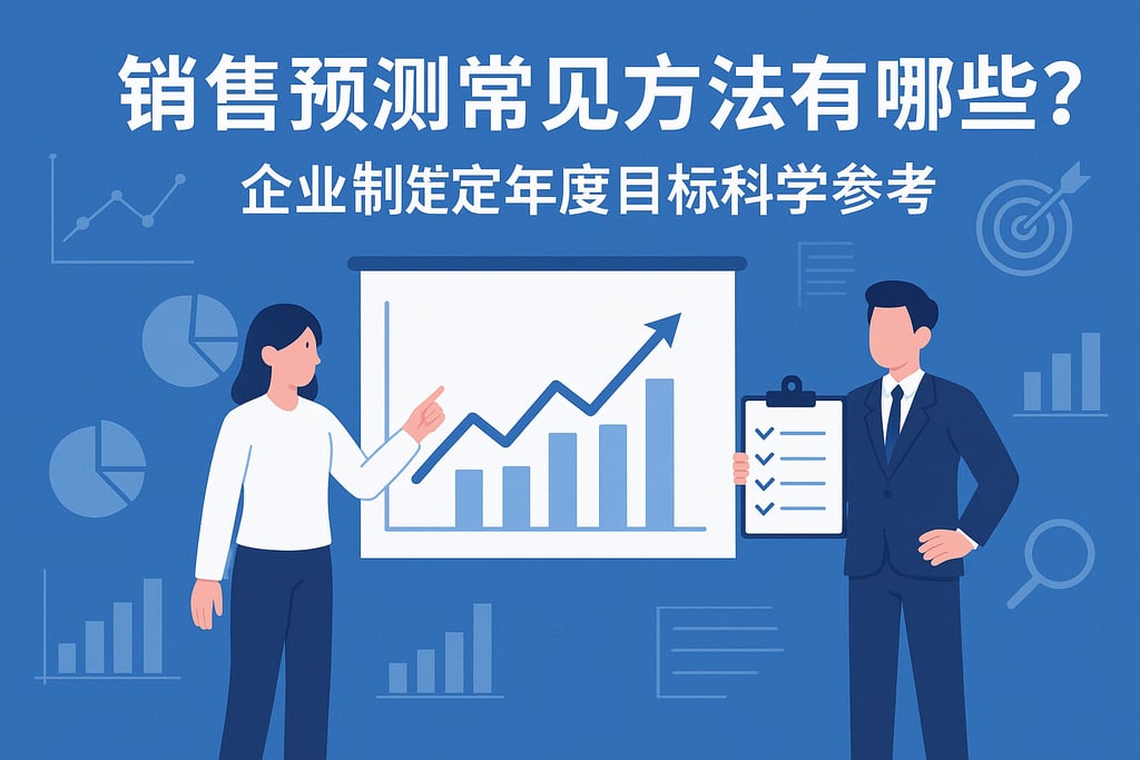 销售预测常见方法有哪些？企业制定年度目标科学参考