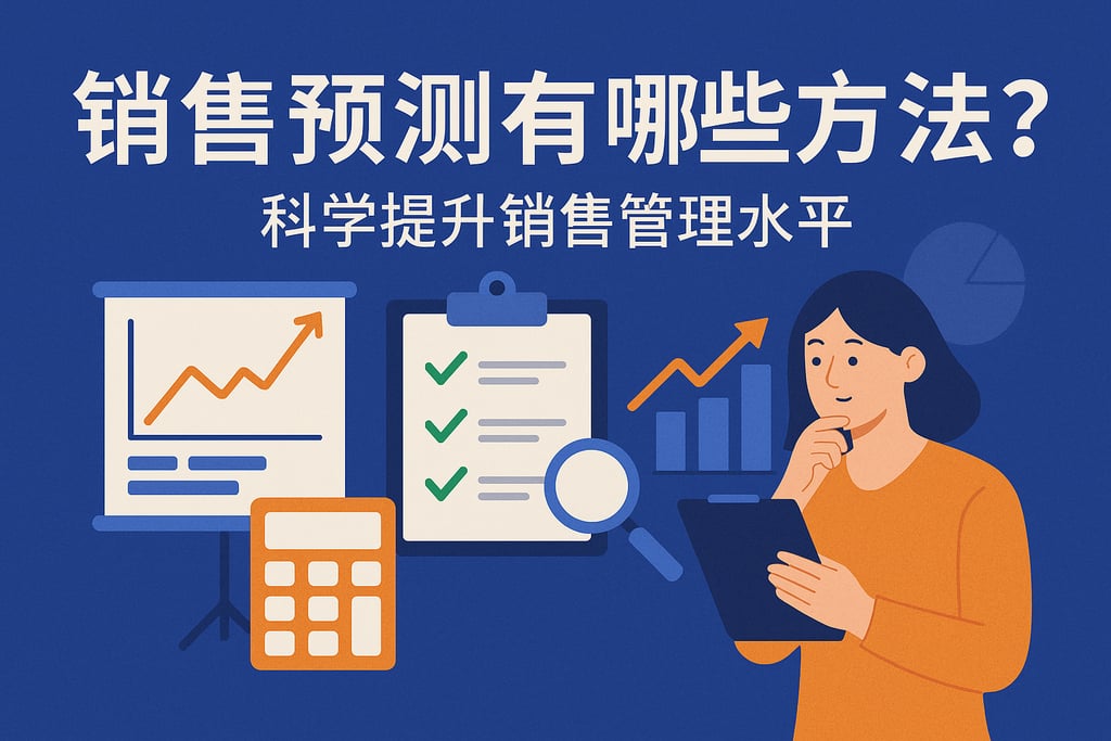 销售预测有哪些方法？科学提升销售管理水平