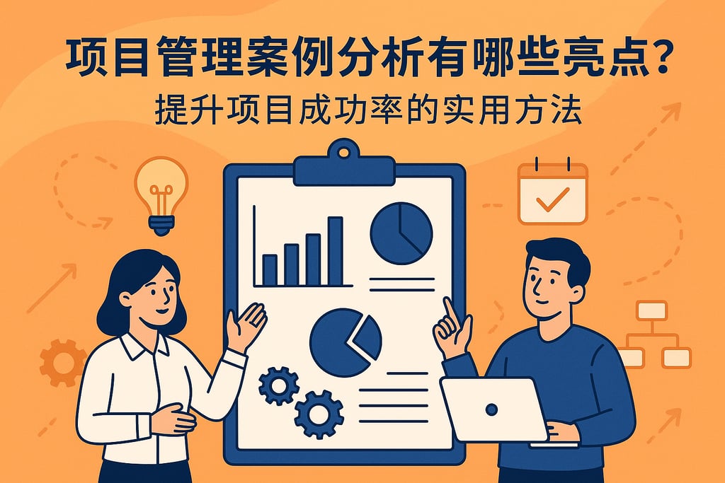 项目管理案例分析有哪些亮点？提升项目成功率的实用方法