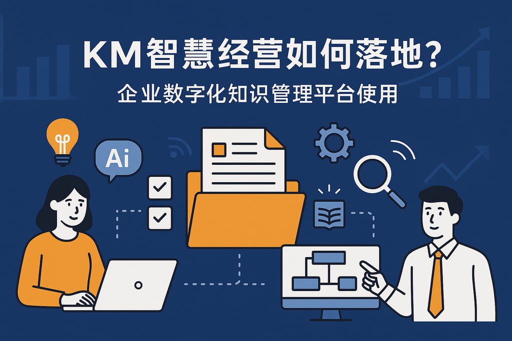 KM智慧经营如何落地？企业数字化知识管理平台使用方法