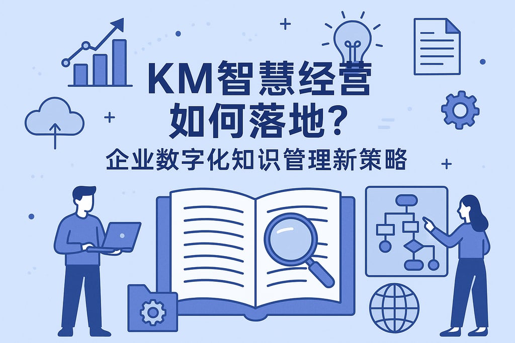 km智慧经营如何落地？企业数字化知识管理新策略