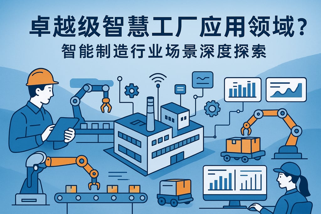 卓越级智慧工厂应用领域有哪些？智能制造行业场景深度探索