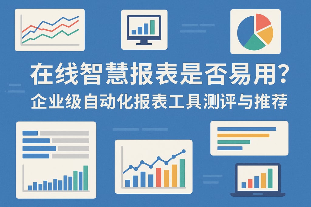 在线智慧报表是否易用？企业级自动化报表工具测评与推荐