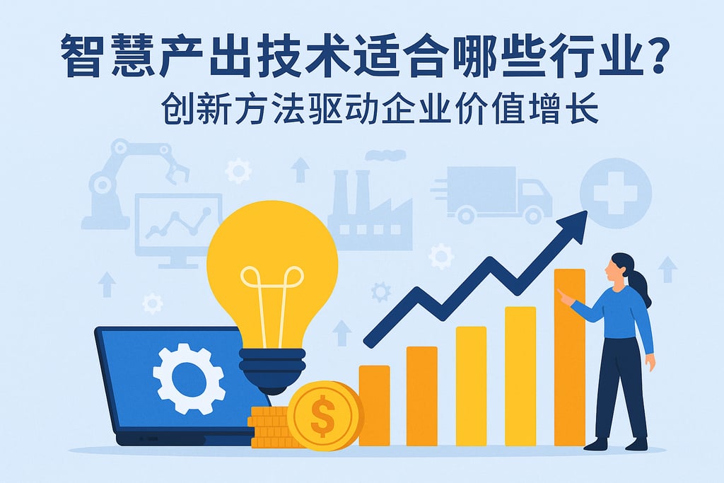 智慧产出技术适合哪些行业？创新方法驱动企业价值增长