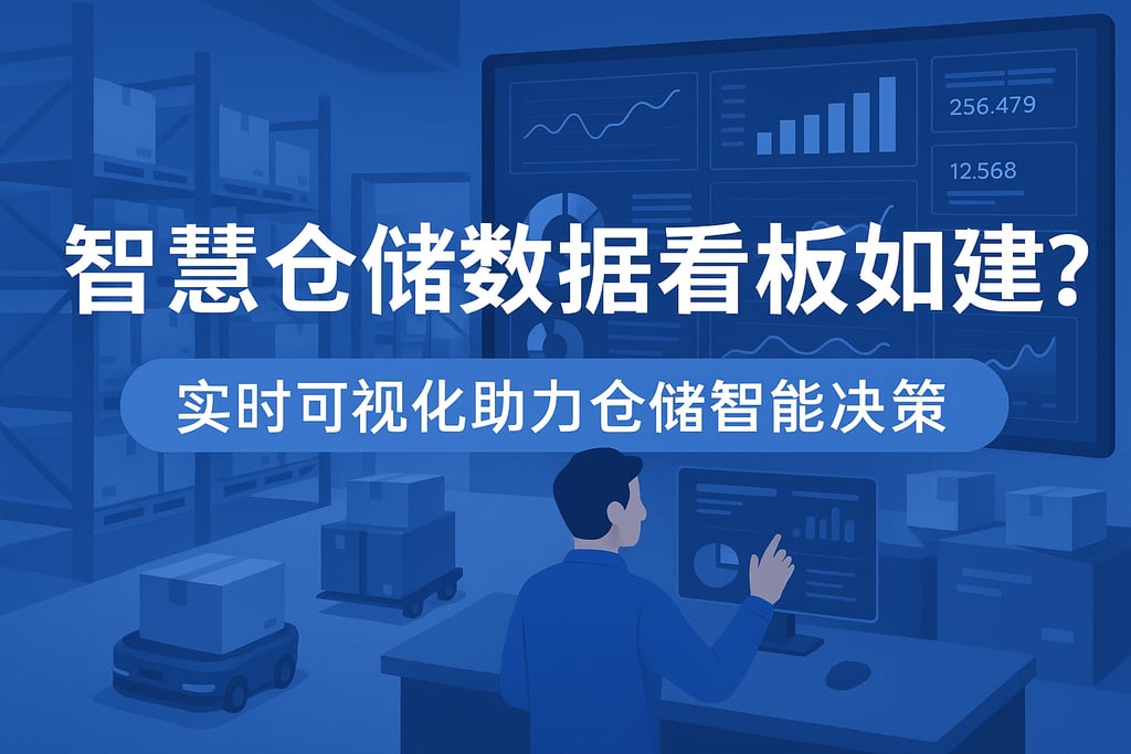 智慧仓储数据看板如何搭建？实时可视化助力仓储智能决策
