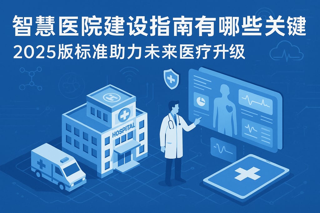 智慧医院建设指南有哪些关键？2025版标准助力未来医疗升级