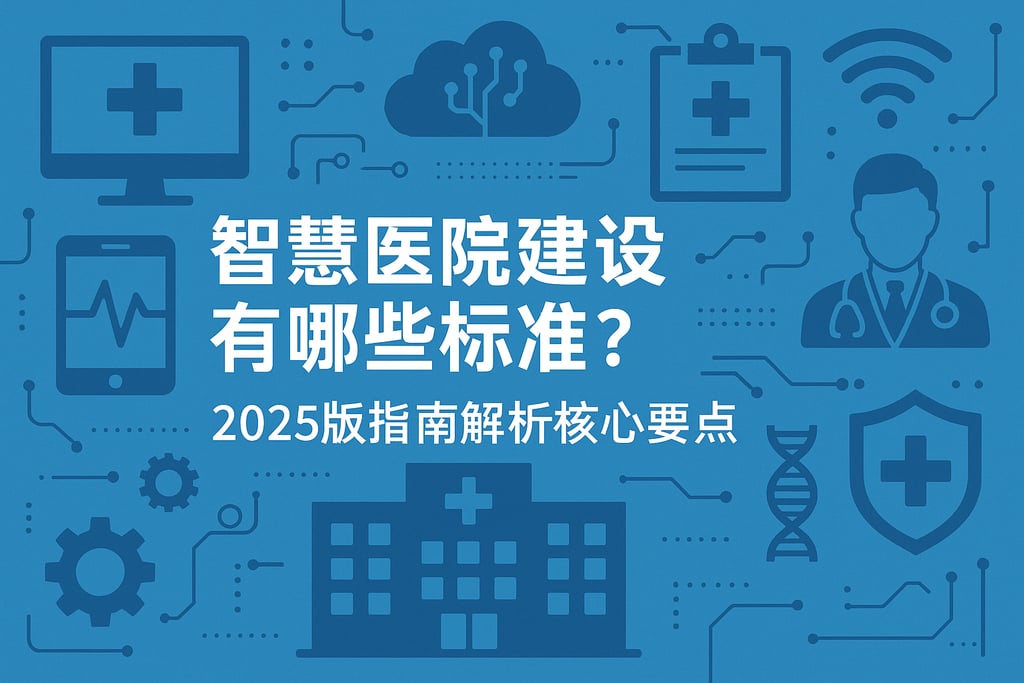 智慧医院建设有哪些标准？2025版指南解析核心要点