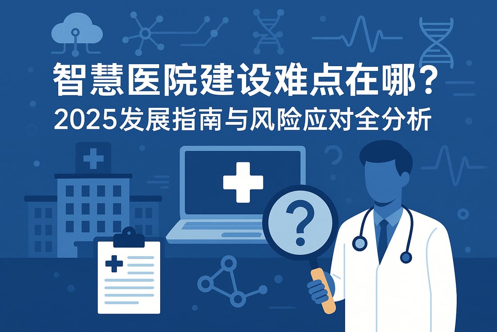 智慧医院建设难点在哪？2025发展指南与风险应对全分析