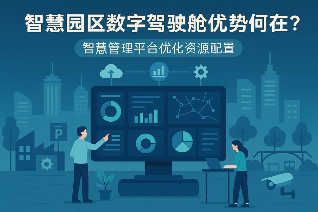 智慧园区数字驾驶舱优势何在？智慧管理平台优化资源配置
