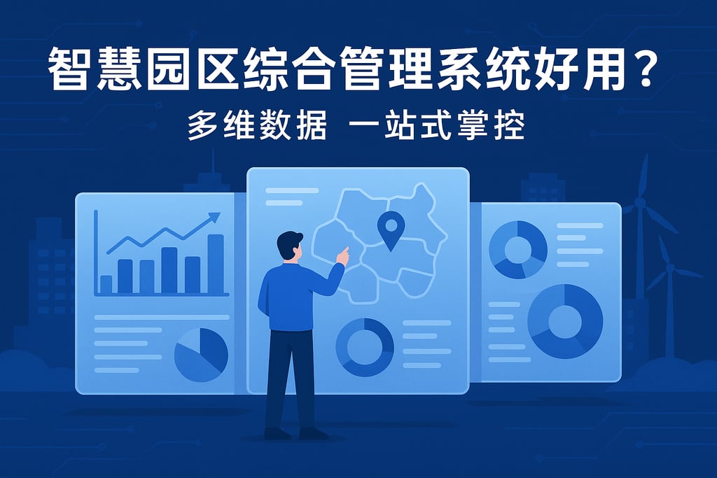 智慧园区综合管理系统好用吗？多维数据一站式掌控