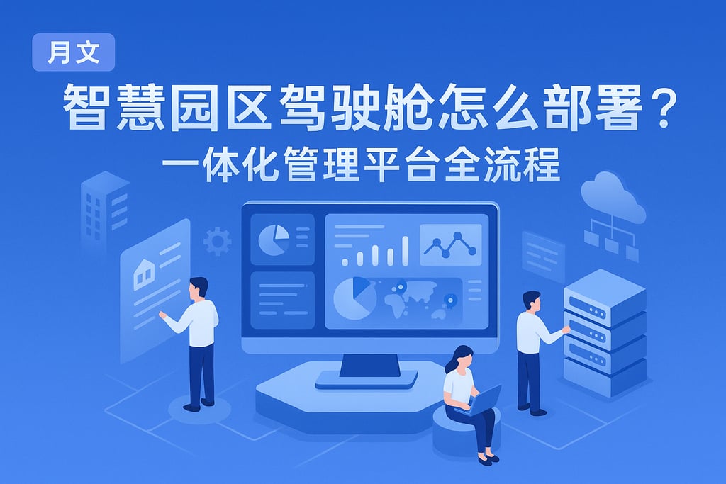智慧园区驾驶舱怎么部署？一体化管理平台全流程