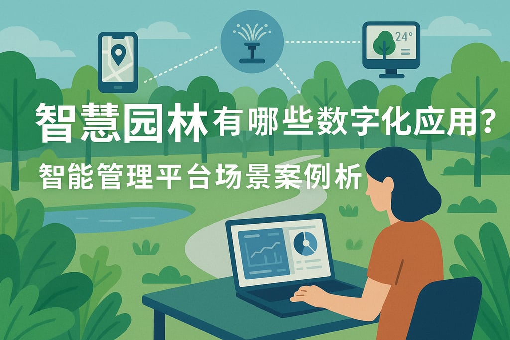 智慧园林有哪些数字化应用？智能管理平台场景案例分析