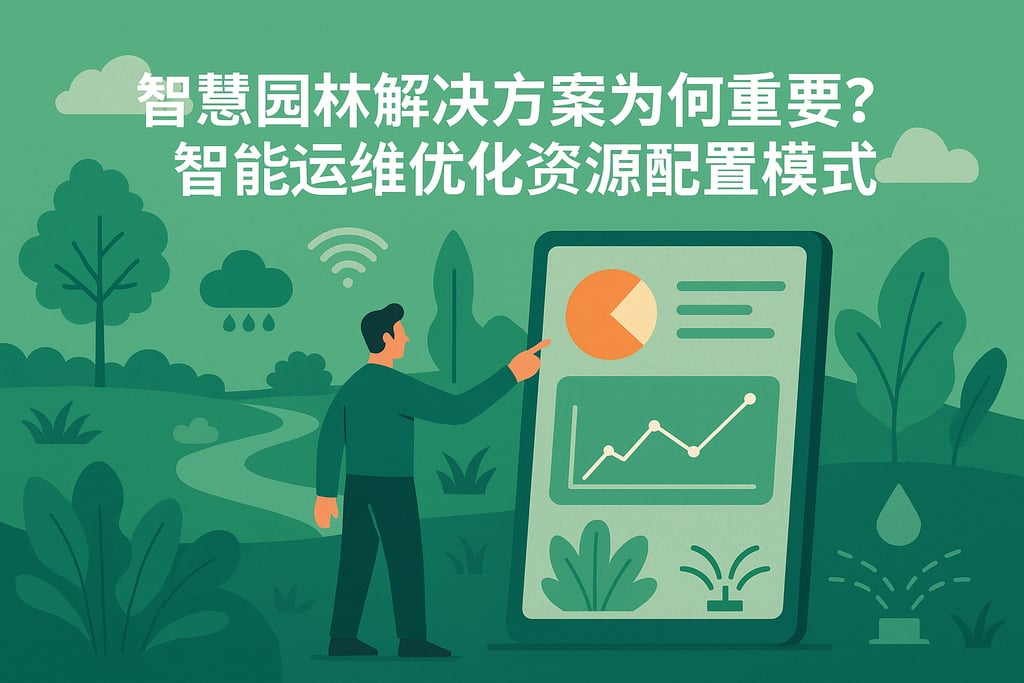 智慧园林解决方案为何重要？智能运维优化资源配置模式