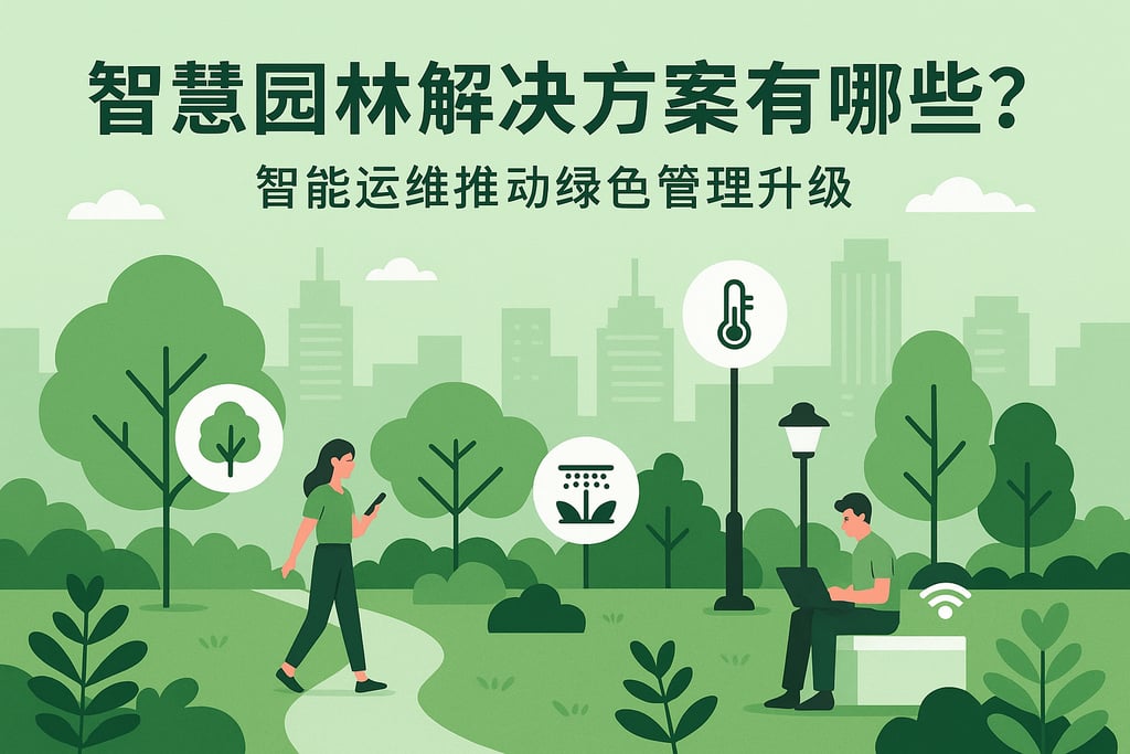 智慧园林解决方案有哪些？智能运维推动绿色管理升级