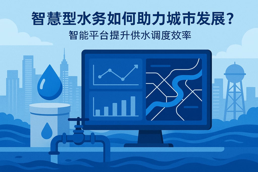 智慧型水务如何助力城市发展？智能平台提升供水调度效率