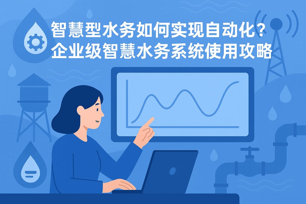 智慧型水务如何实现自动化？企业级智慧水务系统使用攻略
