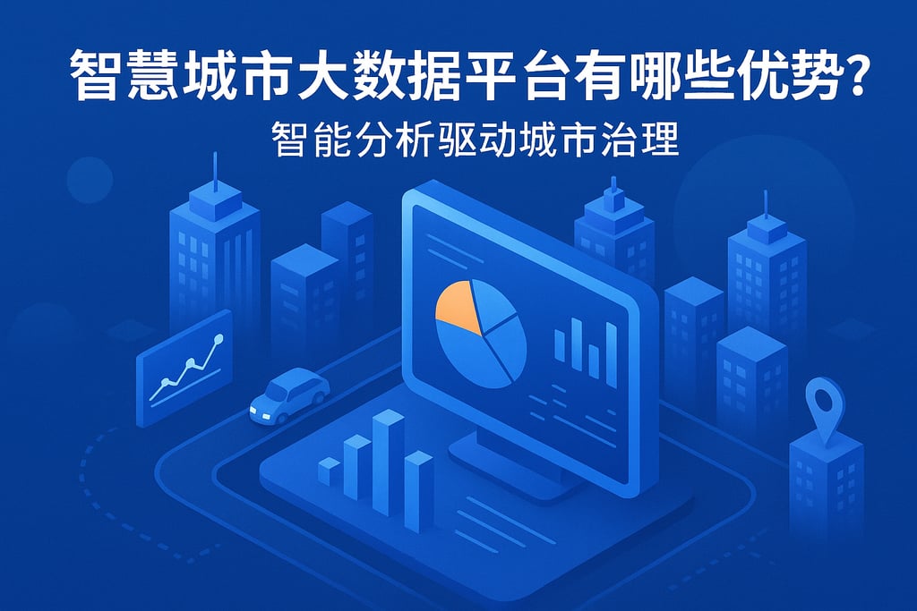智慧城市大数据平台有哪些优势？智能分析驱动城市治理