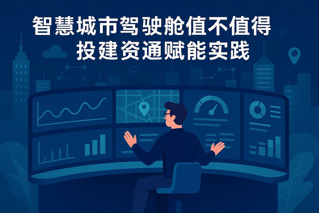 智慧城市驾驶舱值不值得投建？运营数据赋能实践