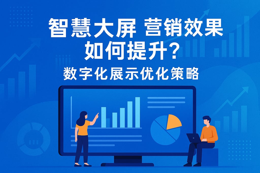 智慧大屏营销效果如何提升？数字化展示优化策略