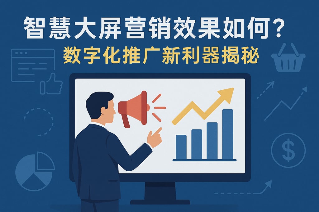 智慧大屏营销效果如何？数字化推广新利器揭秘