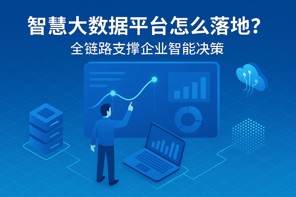 智慧大数据平台怎么落地？全链路支撑企业智能决策