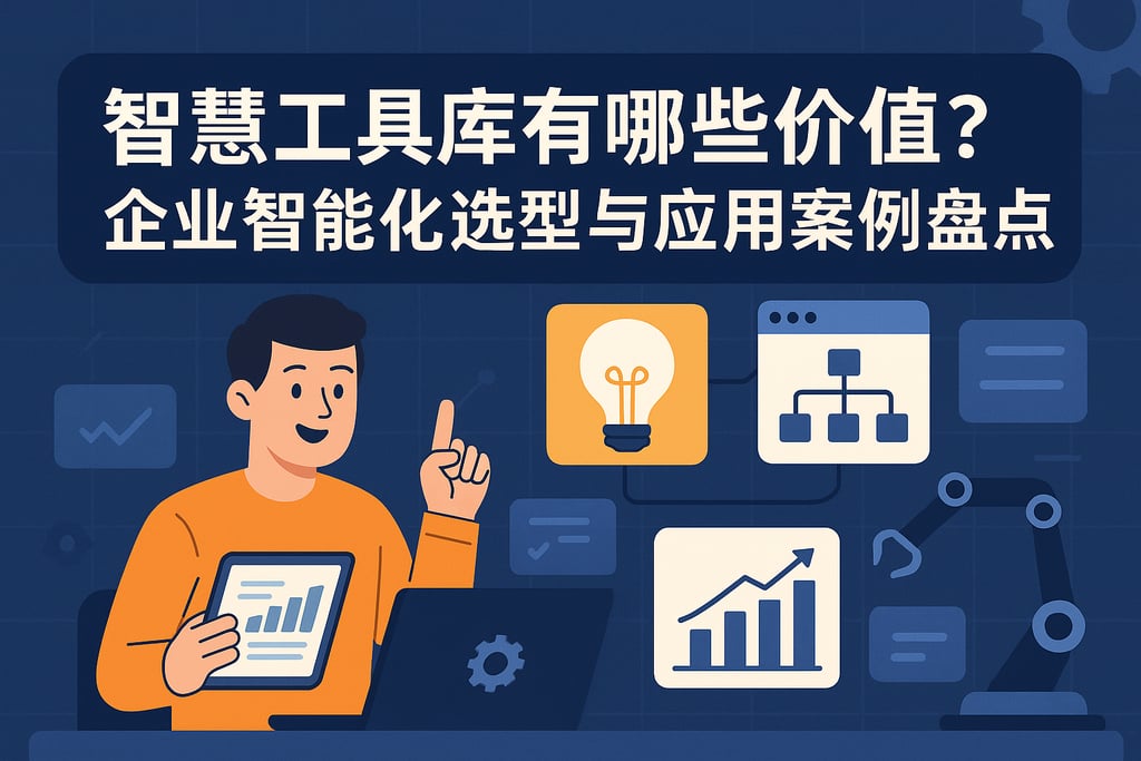 智慧工具库有哪些价值？企业智能化选型与应用案例盘点