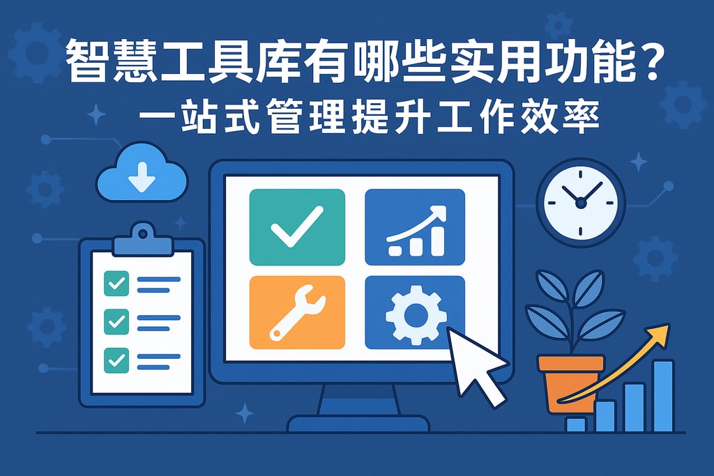 智慧工具库有哪些实用功能？一站式管理提升工作效率