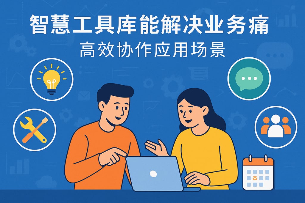智慧工具库能解决哪些业务痛点？高效协作应用场景
