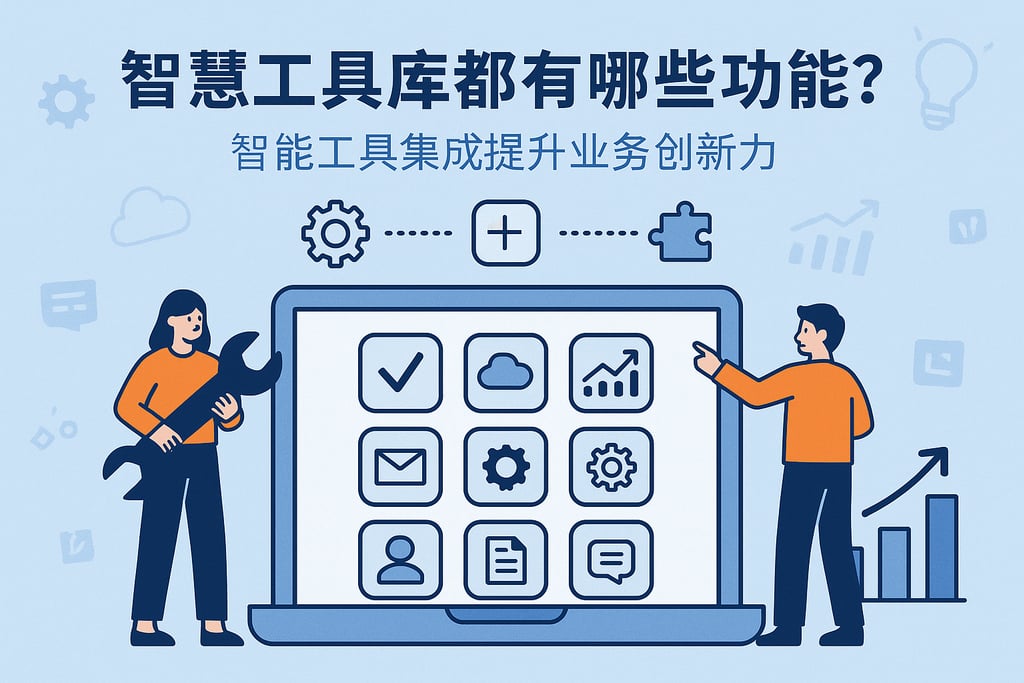 智慧工具库都有哪些功能？智能工具集成提升业务创新力