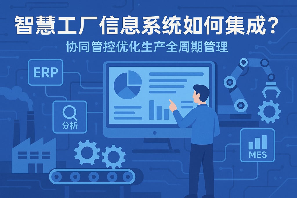智慧工厂信息系统如何集成？协同管控优化生产全周期管理
