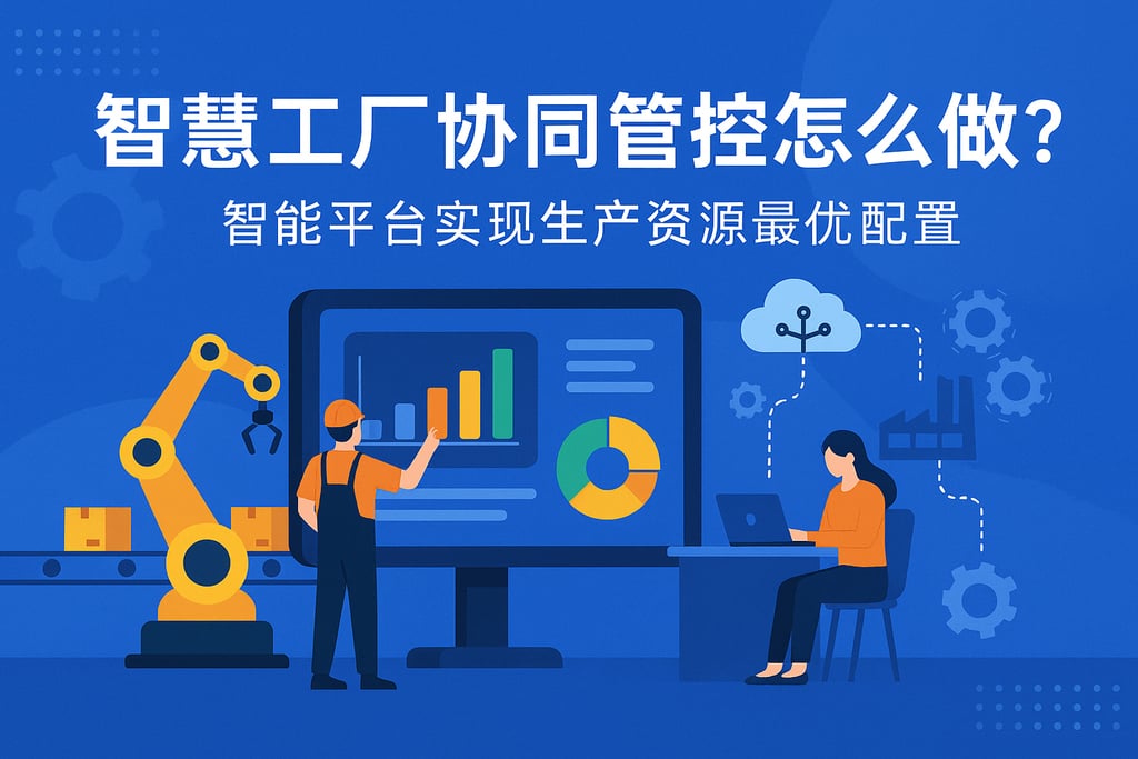 智慧工厂协同管控怎么做？智能平台实现生产资源最优配置