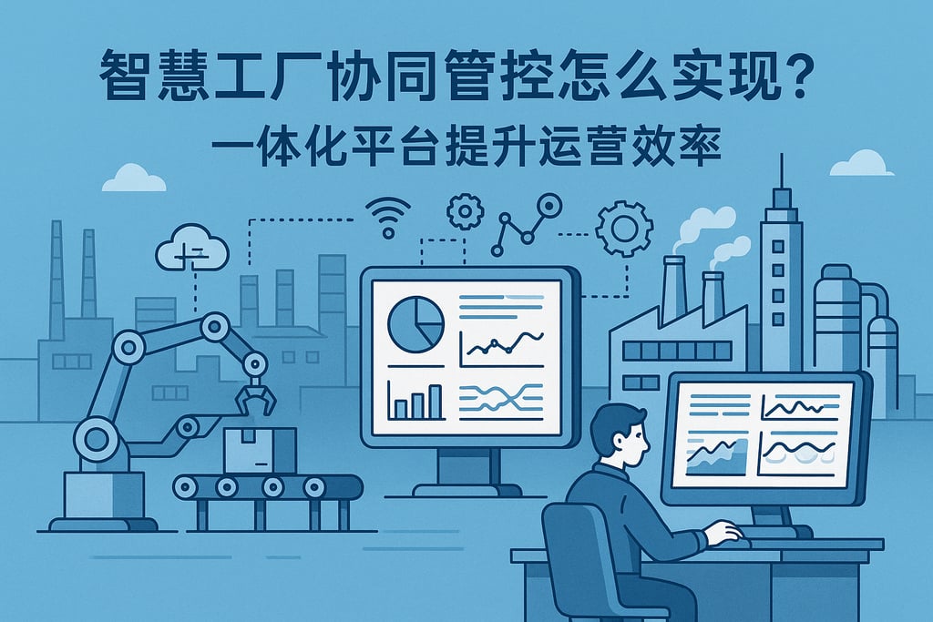 智慧工厂协同管控怎么实现？一体化平台提升运营效率