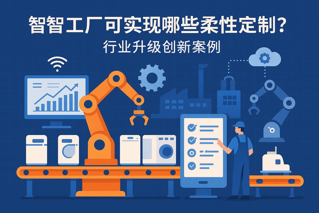 智慧工厂可实现哪些柔性定制？行业升级创新案例
