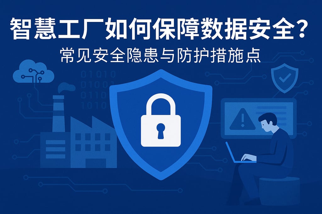 智慧工厂如何保障数据安全？常见安全隐患与防护措施盘点