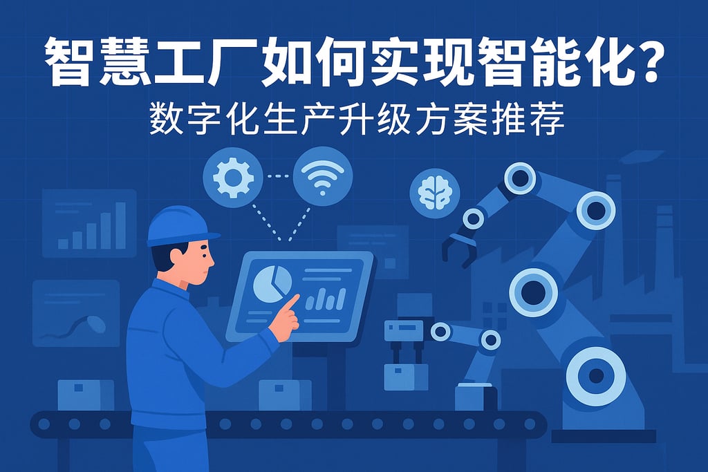 智慧工厂如何实现智能化？数字化生产升级方案推荐