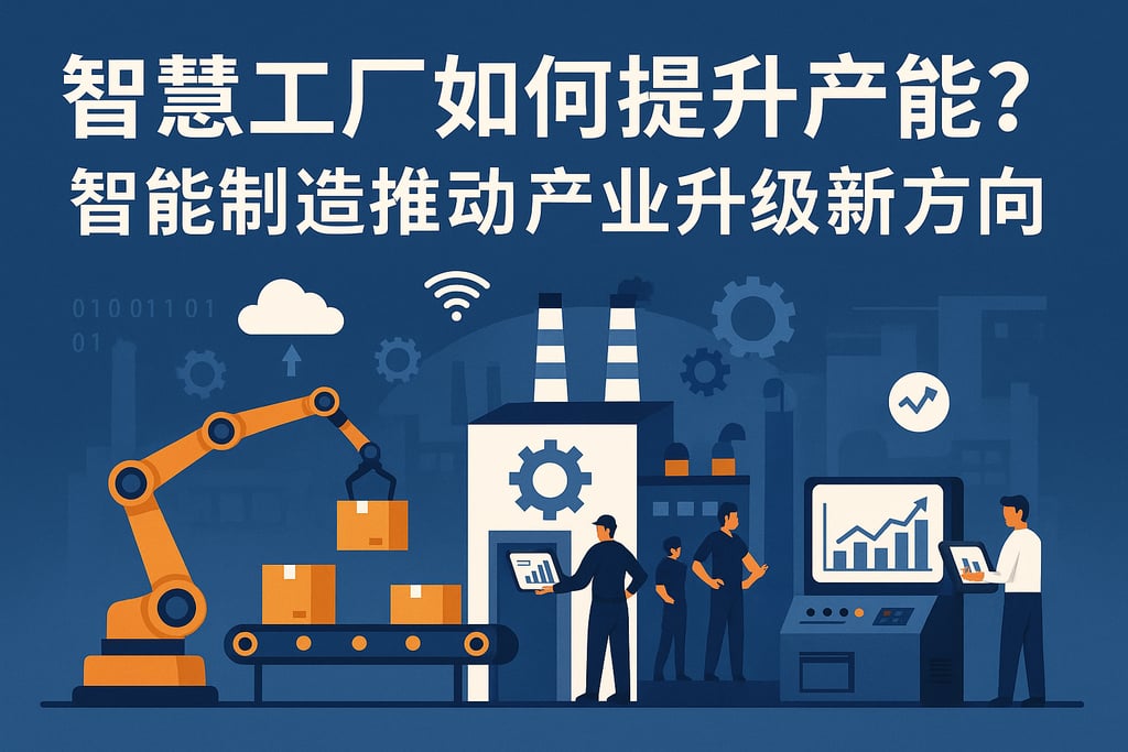 智慧工厂如何提升产能？智能制造推动产业升级新方向