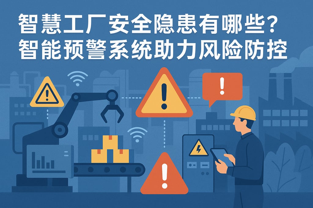 智慧工厂安全隐患有哪些？智能预警系统助力风险防控
