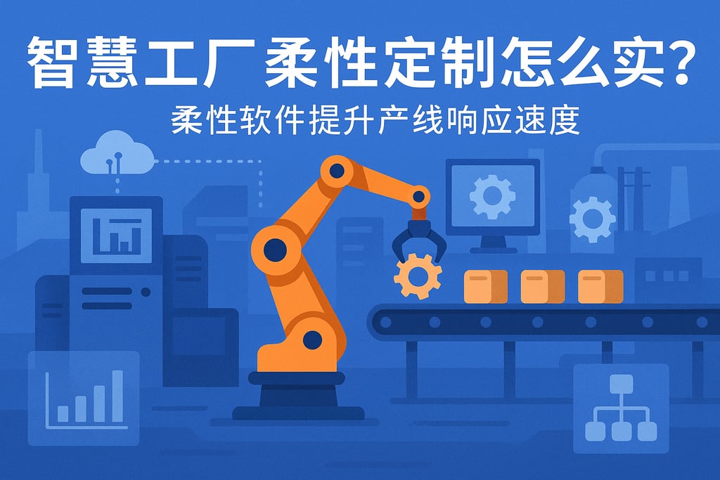 智慧工厂柔性定制怎么实现？柔性软件提升产线响应速度