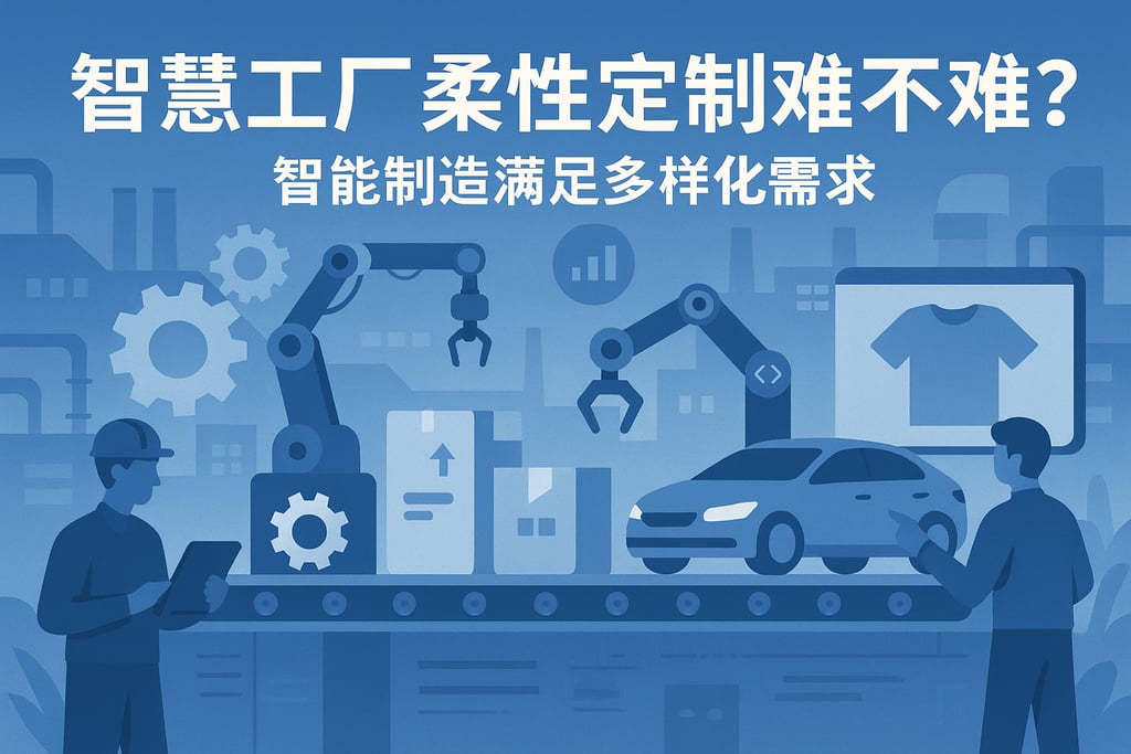 智慧工厂柔性定制难不难？智能制造满足多样化需求