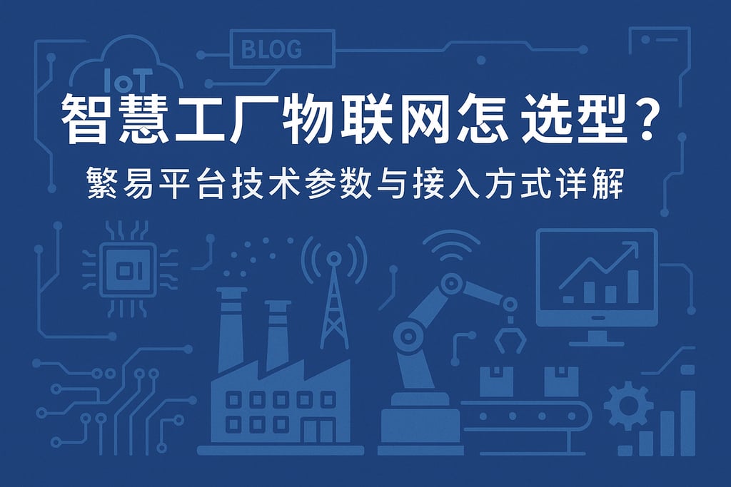 智慧工厂物联网怎么选型？繁易平台技术参数与接入方式详解