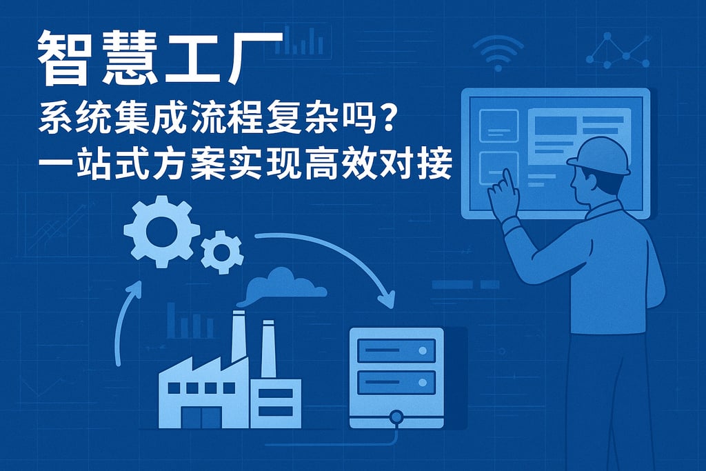 智慧工厂系统集成流程复杂吗？一站式方案实现高效对接