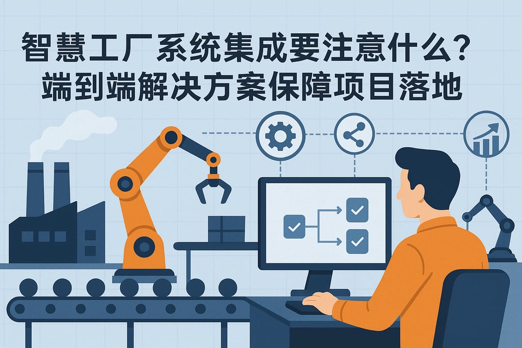 智慧工厂系统集成要注意什么？端到端解决方案保障项目落地