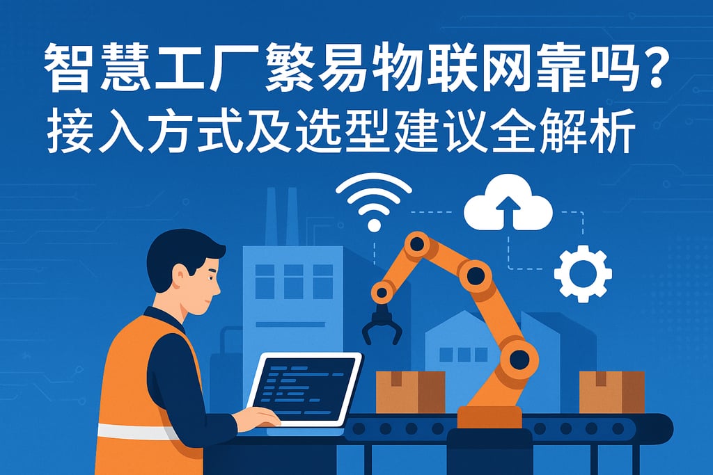 智慧工厂繁易物联网靠谱吗？接入方式及选型建议全解析