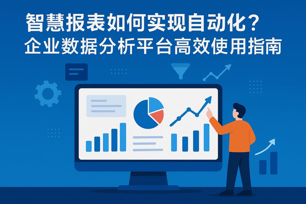 智慧报表如何实现自动化？企业数据分析平台高效使用指南